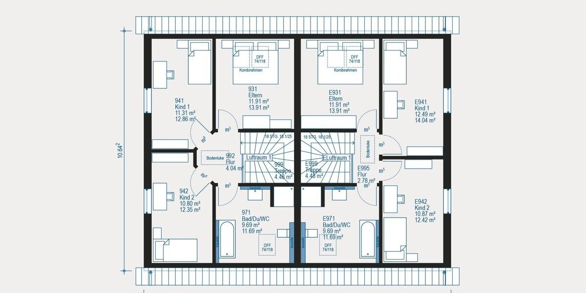 Ihr Wunschzuhause in Bottrop - Flexible Gestaltung trifft moderne Bauweise - Mehrfamilienhaus, Wohnhaus Bottrop Batenbrock | Angebot:27708137