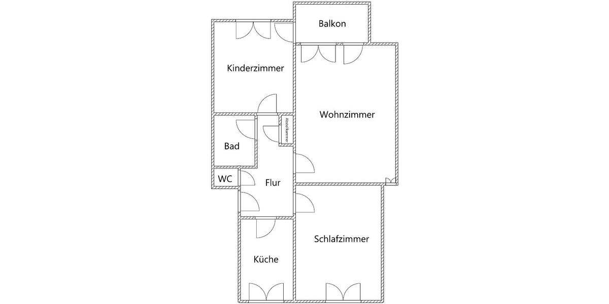 Erdgeschoßwohnung Dorsten Alt-Wulfen - 3 Zimmer, 76 m&sup2;, 520&euro; | Angebot:26470268