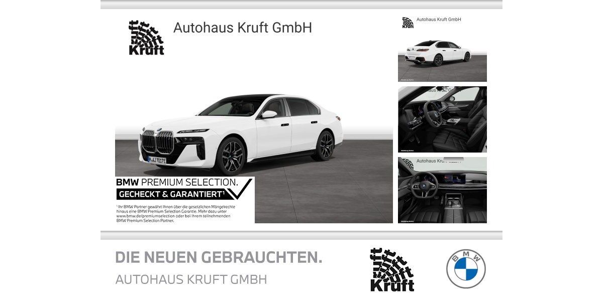 BMW i7 6.071 km 95.985 &euro; Oberhausen 46117