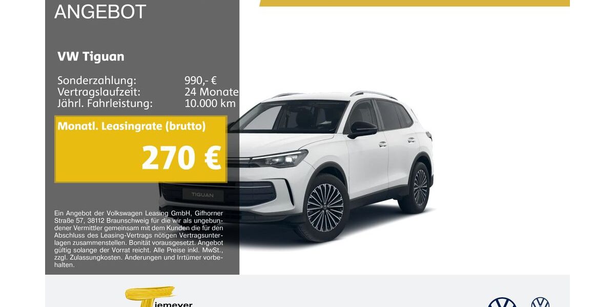 VW Tiguan 17.431 km 30.770 &euro; Marl 45770