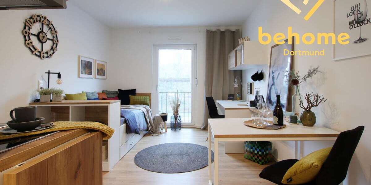 Zimmer Dortmund Innenstadt West - 1 Zimmer, 589&euro; | Angebot:27339906
