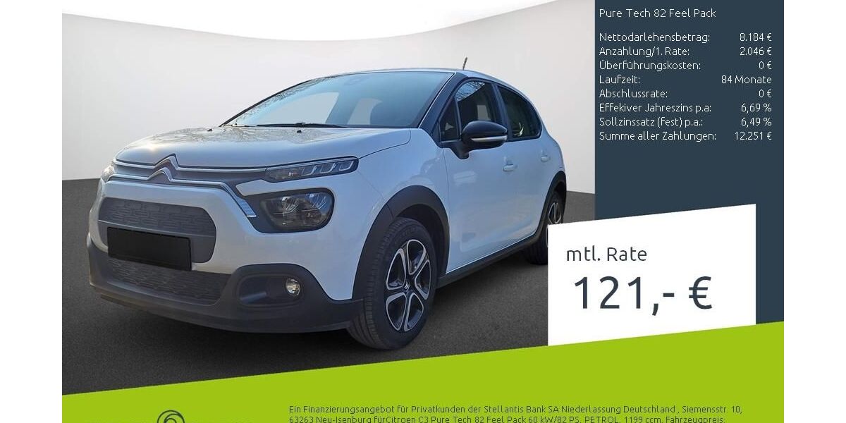 Citroen C3 18.417 km 10.230 &euro; Dülmen 48249
