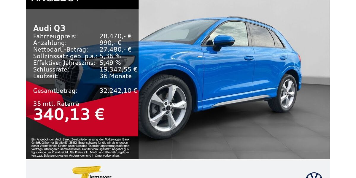 Audi Q3 43.830 km 28.470 &euro; Bochum 44892