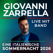 Giovanni Zarrella 23.08.2026 Zeltfestival Ruhr