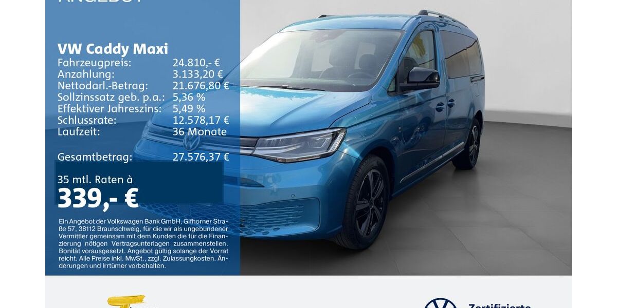 VW Caddy 89.538 km 24.810 &euro; Gelsenkirchen 45888