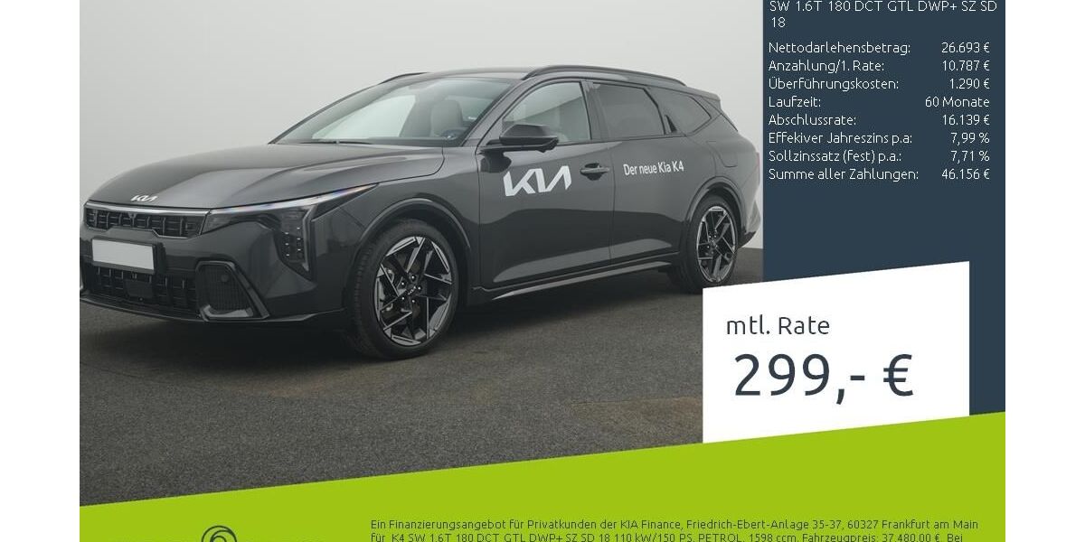 Kia K4 3.900 km 37.480 &euro; Borken 46325