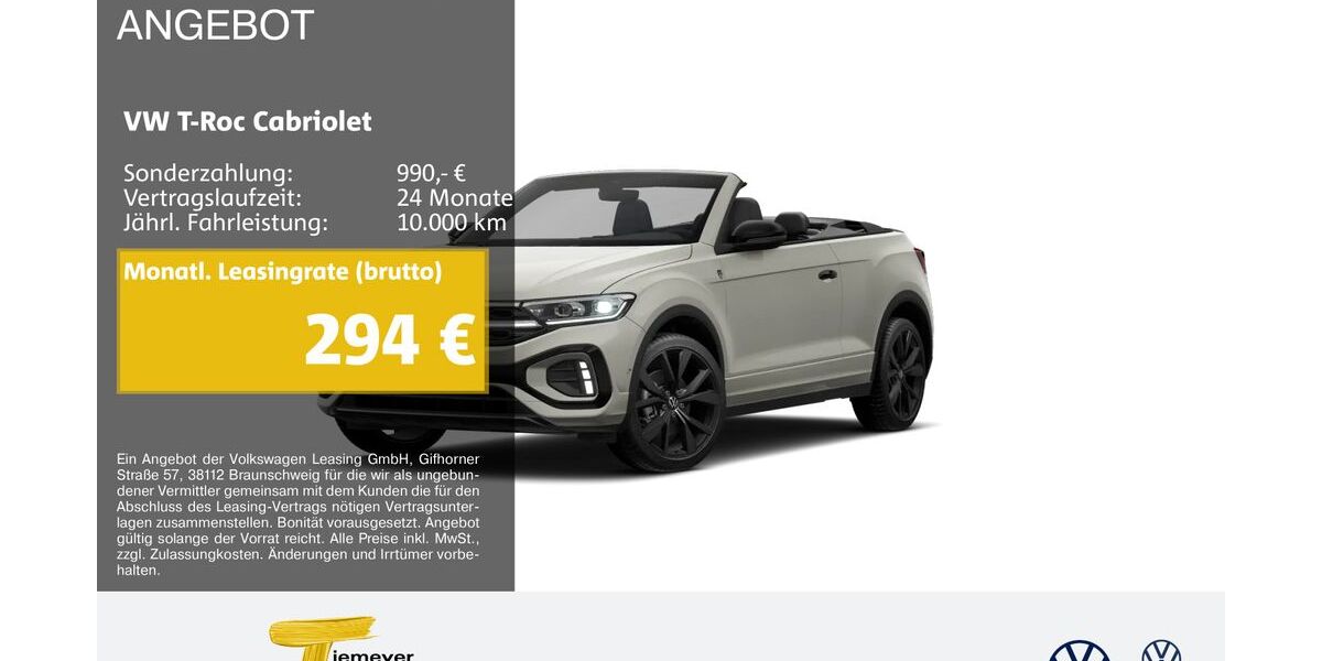 VW T-Roc 14.698 km 35.999 &euro; Castrop-Rauxel 44575