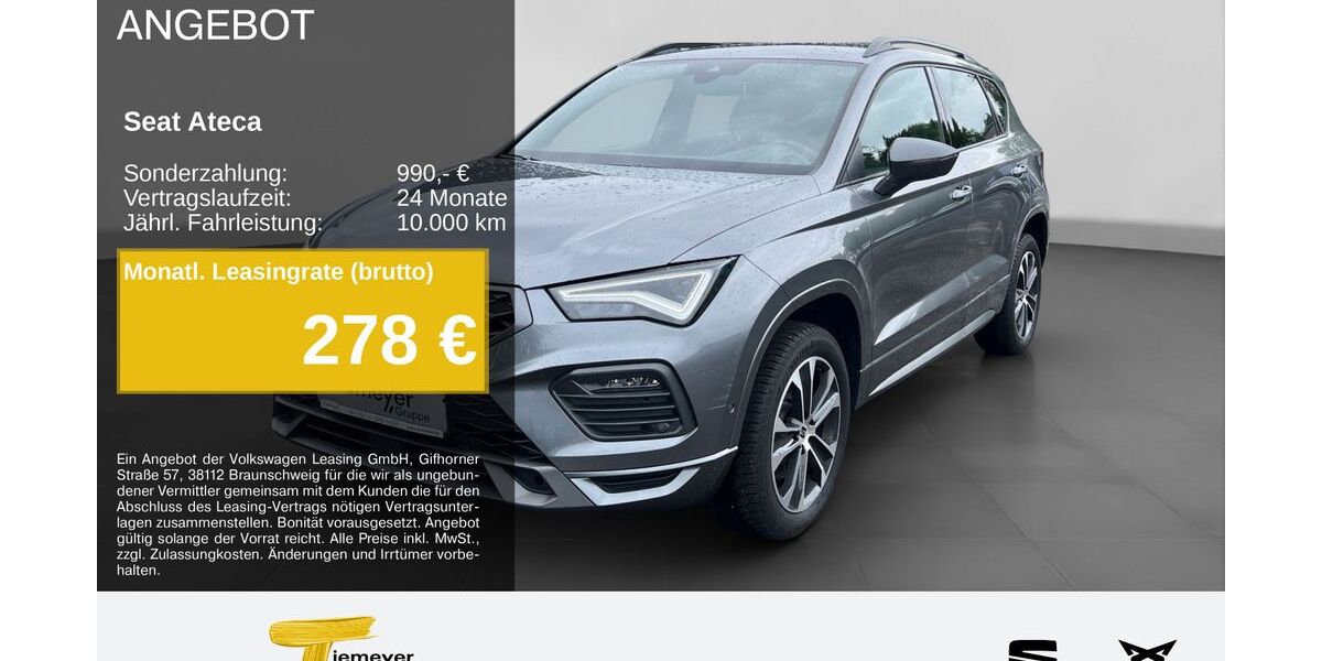Seat Ateca 23.394 km 33.190 &euro; Gelsenkirchen OT Beckhausen 45899