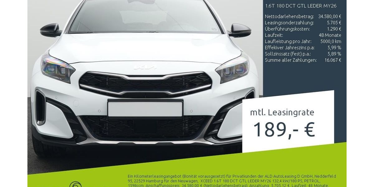 Kia XCeed 6.000 km 28.980 &euro; Borken 46325