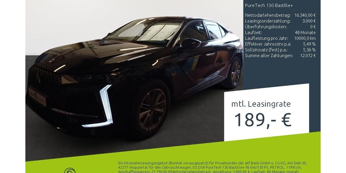 DS Automobiles DS4 36.827 km 16.340 &euro; Dülmen 48249