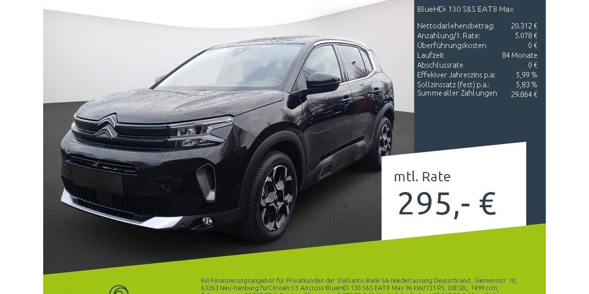 Citroen C5 Aircross 15.290 km 24.860 &euro; Borken 46325