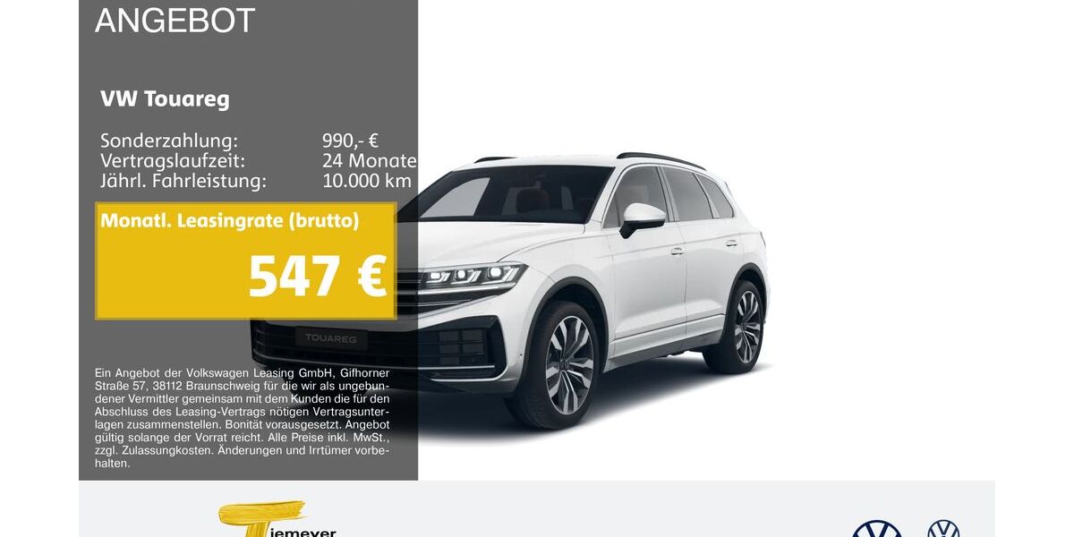 VW Touareg 30.606 km 57.970 &euro; Marl 45770