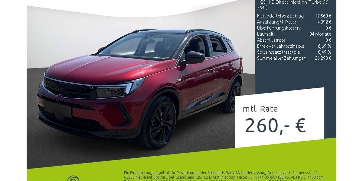 Opel Grandland (X) 13.104 km 22.200 &euro; Dülmen 48249