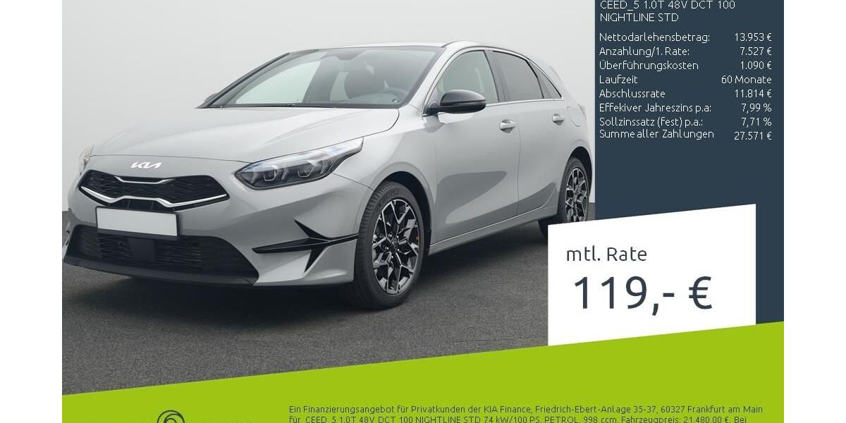 Kia ceed / Ceed 17.900 km 19.998 &euro; Borken 46325