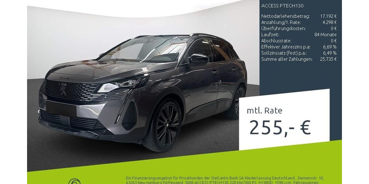 Peugeot 3008 78.368 km 21.490 &euro; Dülmen 48249
