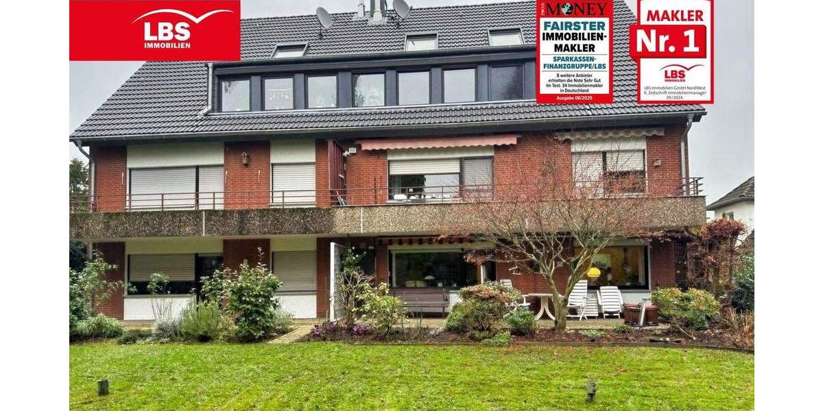 Etagenwohnung Essen Haarzopf - 3 Zimmer, 102 m&sup2;, 349.000&euro; | Angebot:25737038