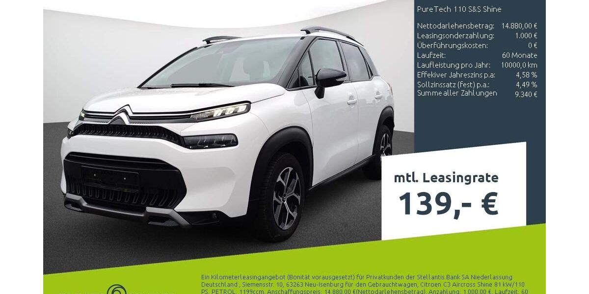 Citroen C3 Aircross 18.703 km 12.179 &euro; Borken 46325
