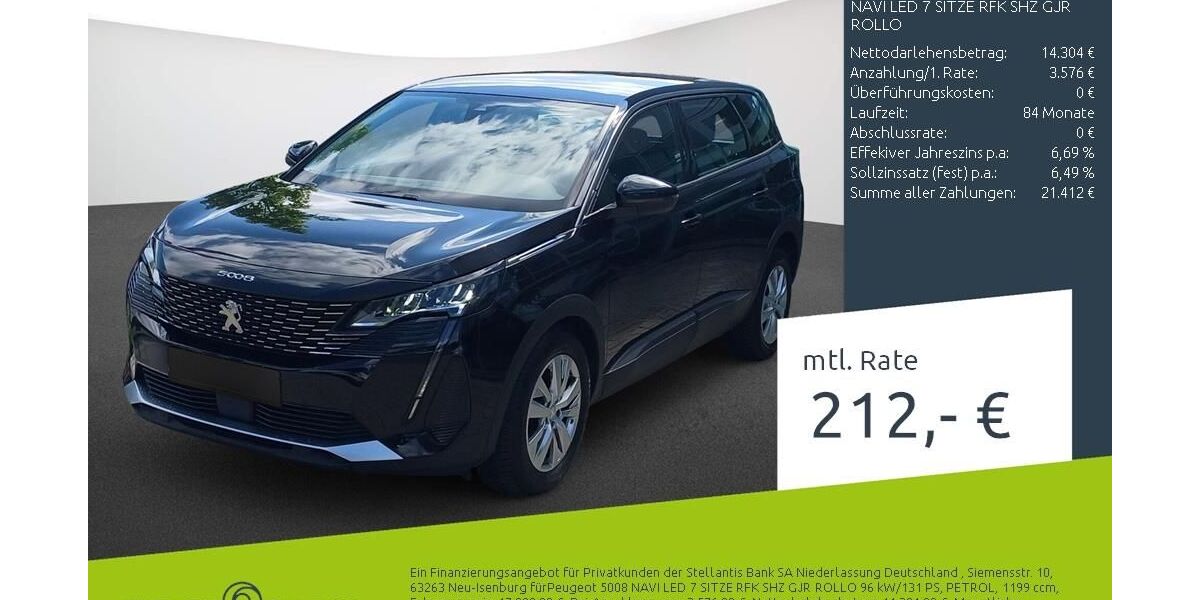 Peugeot 5008 72.695 km 17.880 &euro; Borken 46325