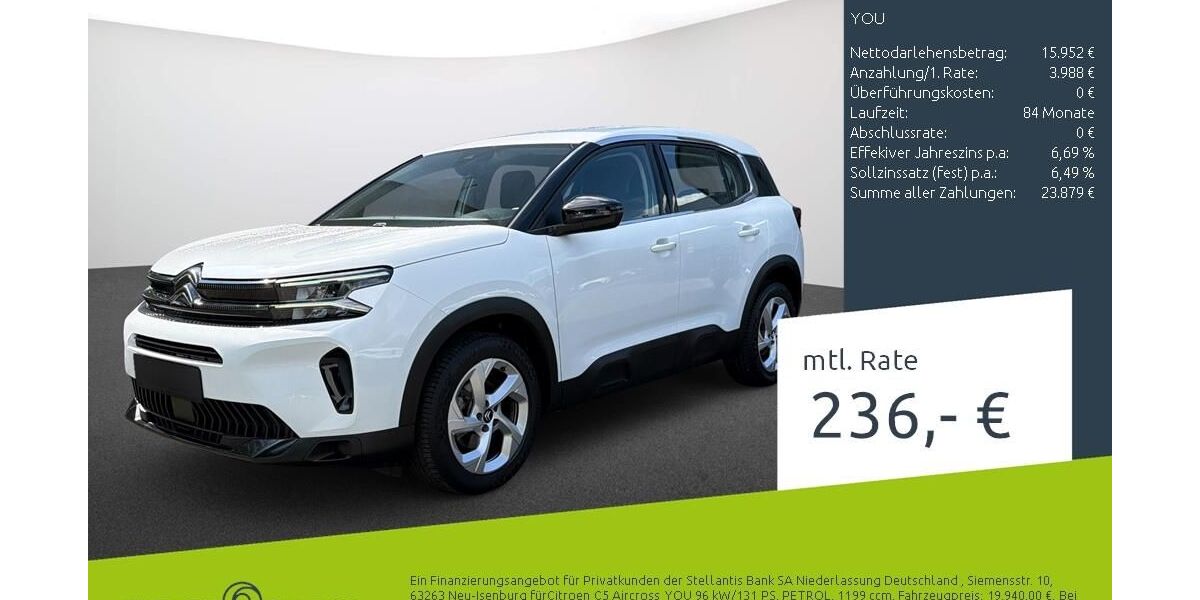 Citroen C5 Aircross 28.676 km 19.940 &euro; Borken 46325