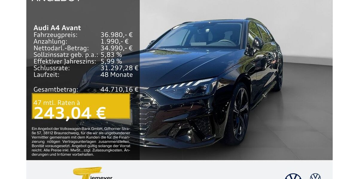 Audi A4 23.498 km 36.980 &euro; Marl 45770