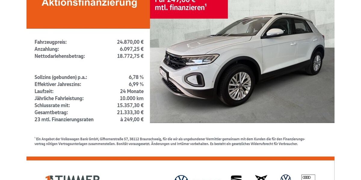 VW T-Roc 55.793 km 23.880 &euro; Dülmen 48249