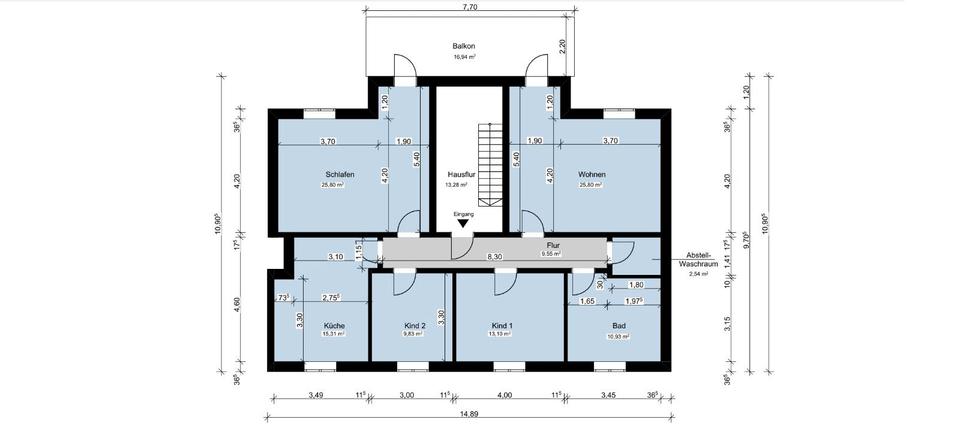 Etagenwohnung Hattingen Blankenstein - 4.5 Zimmer, 122 m&sup2;, 329.000&euro; | Angebot:27267419
