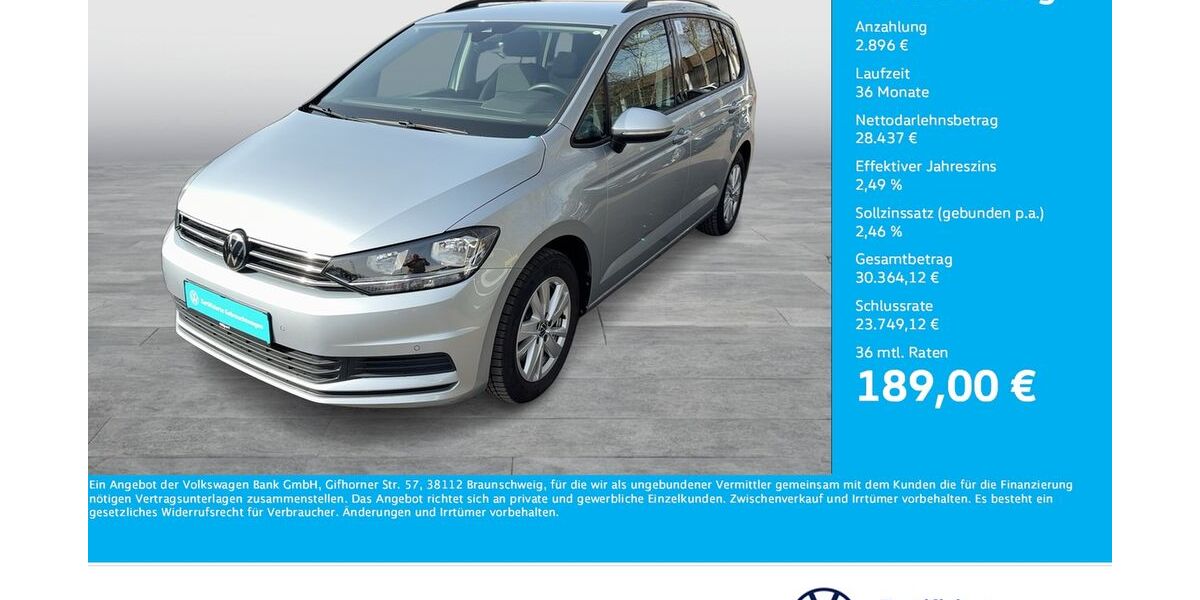 VW Touran 11.055 km 30.411 &euro; Dortmund 44379