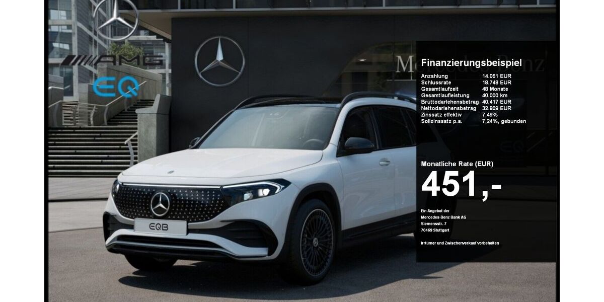 Mercedes-Benz EQB 17.434 km 46.870 &euro; Lünen 44532