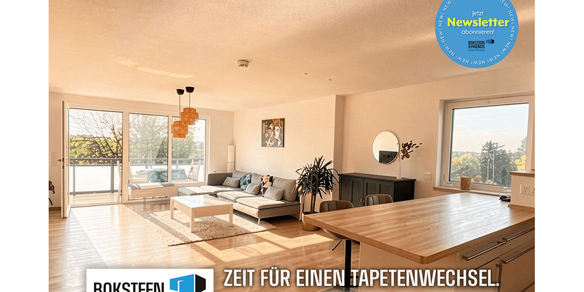 Etagenwohnung Mülheim an der Ruhr Heißen - 4 Zimmer, 93 m&sup2;, 1.350&euro; | Angebot:27700921