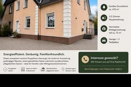 Haus Bochum Günnigfeld - 8 Zimmer, 180 m&sup2;, 530.000&euro; | Angebot:27278054