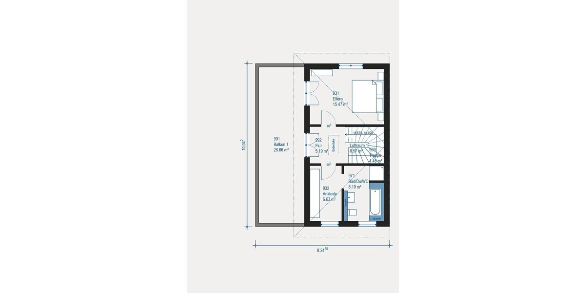 Ihr Traumhaus in Essen - Double 12 TW - Doppelhaushälfte Essen Rüttenscheid Rüttenscheid | Angebot:27334612