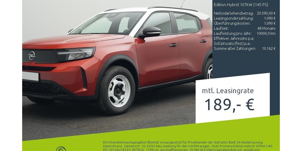 Opel Frontera 9.116 km 20.240 &euro; Dülmen 48249