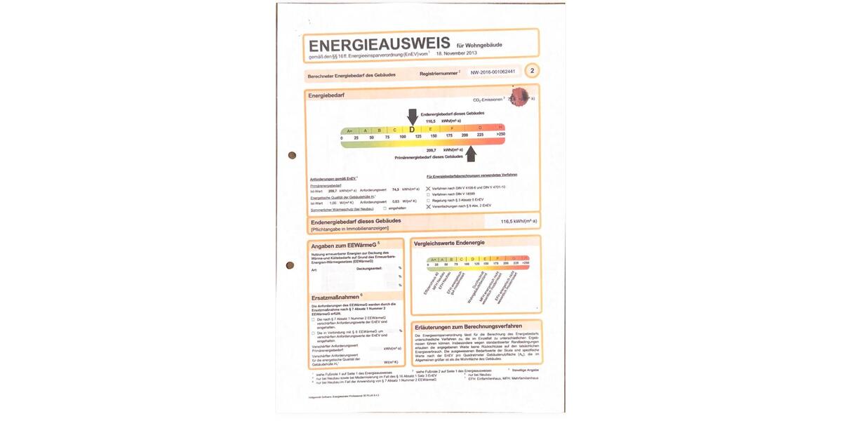 Etagenwohnung Bottrop Ebel - 2 Zimmer, 49 m&sup2;, 78.000&euro; | Angebot:27627612