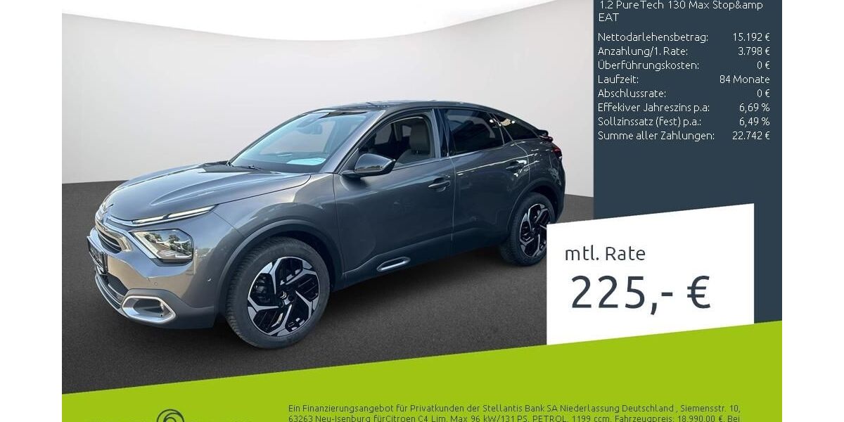Citroen C4 25.906 km 18.990 &euro; Dülmen 48249