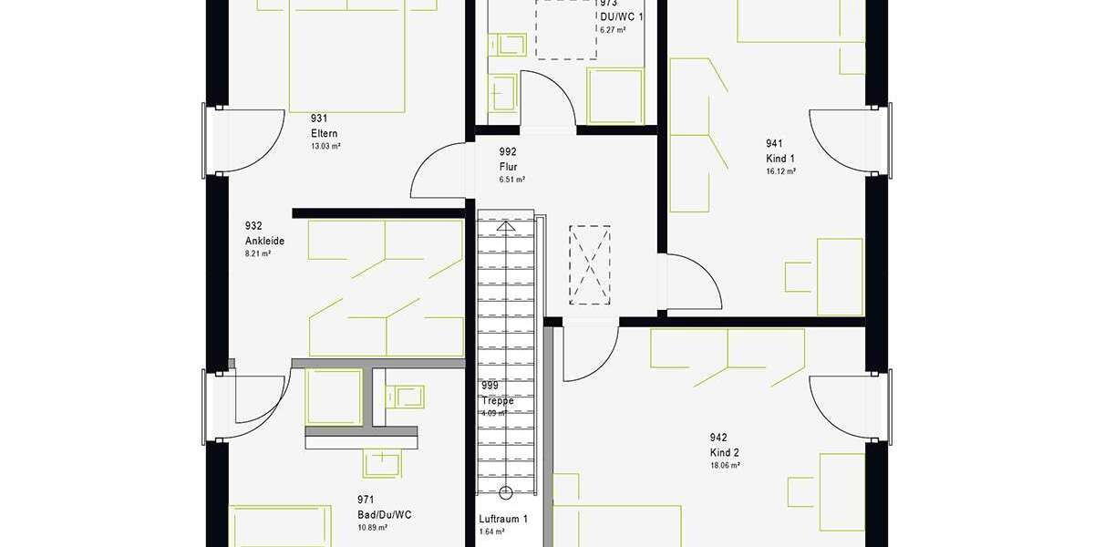 Einfamilienhaus Castrop Rauxel Habinghorst - 4 Zimmer, 169 m&sup2;, 525.999&euro; | Angebot:26796553
