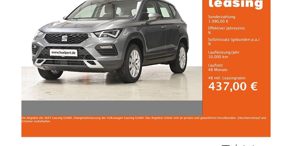 Seat Ateca 1.990 km 35.990 &euro; Dortmund 44269