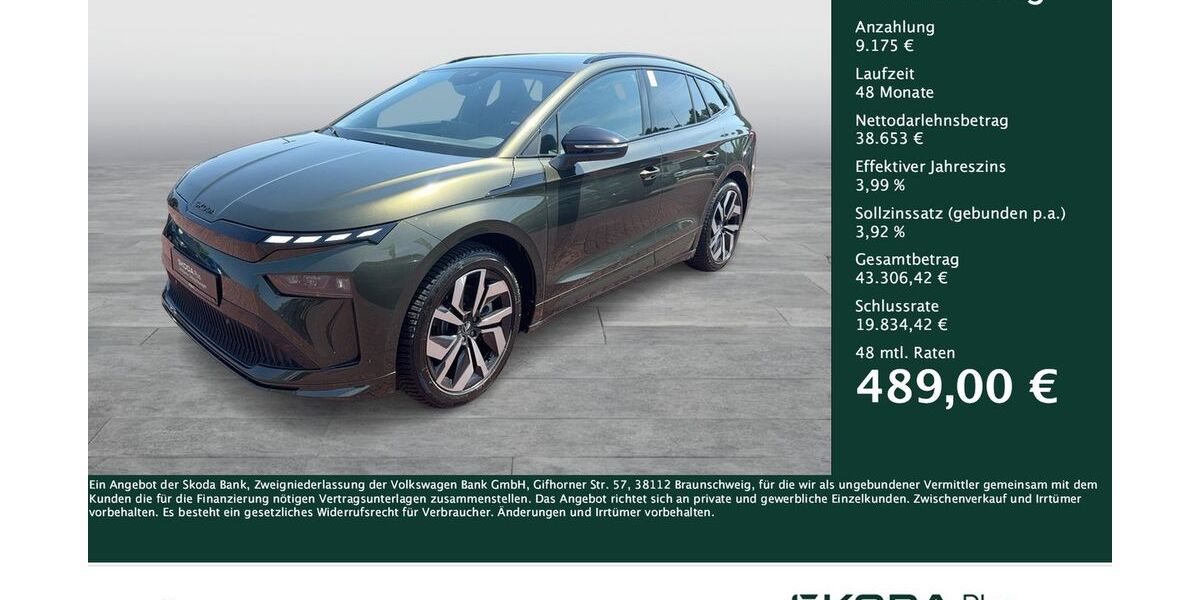 Skoda Enyaq 17.289 km 47.828 &euro; Dortmund 44309