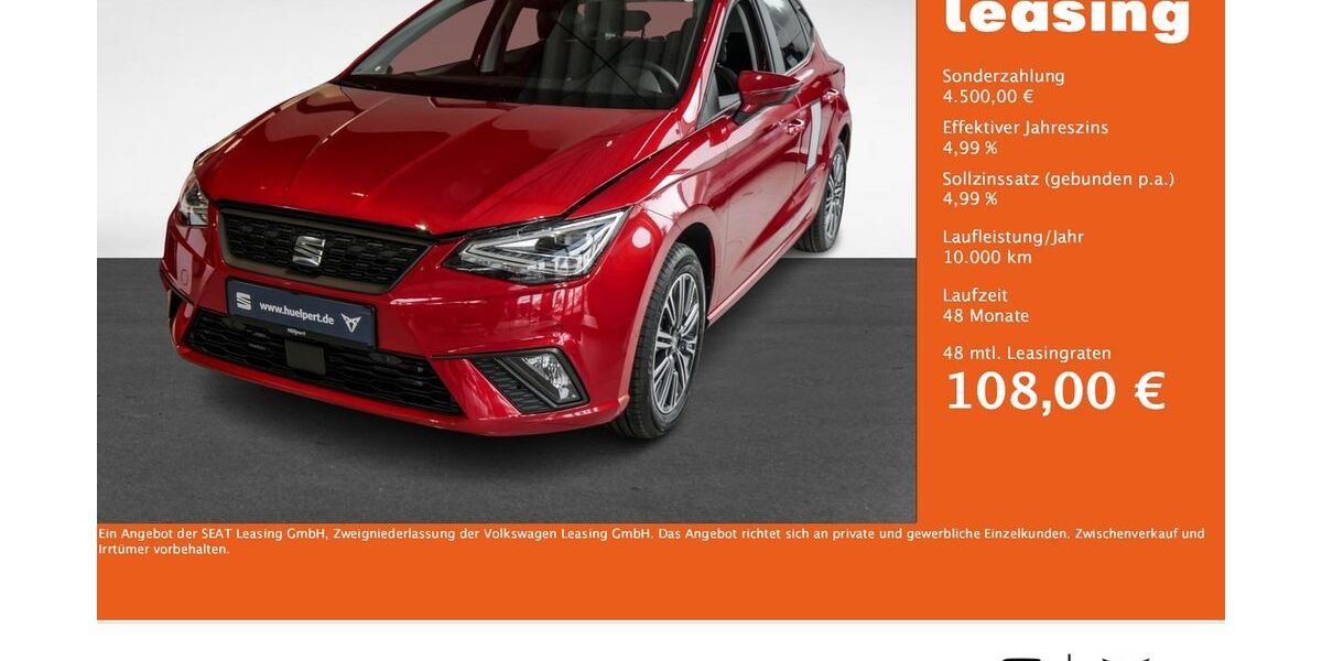 Seat Ibiza 4.020 km 21.650 &euro; Dortmund 44269