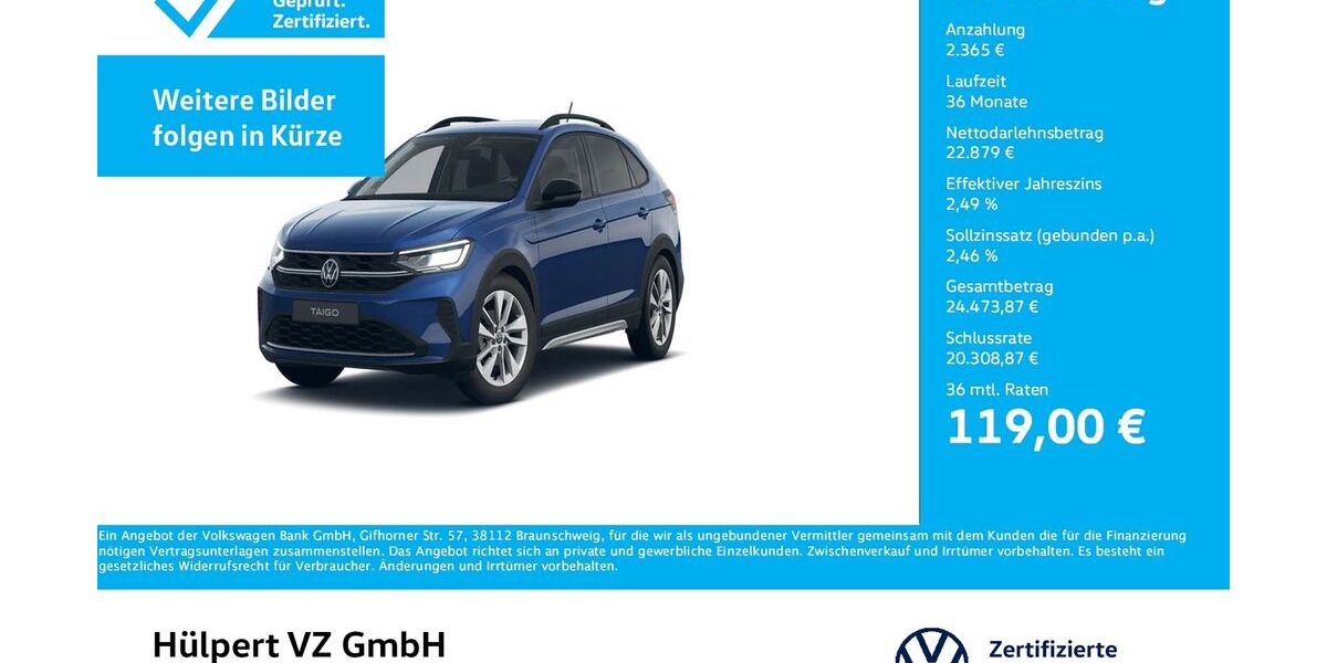 VW Taigo 9.576 km 25.244 &euro; Dortmund 44379