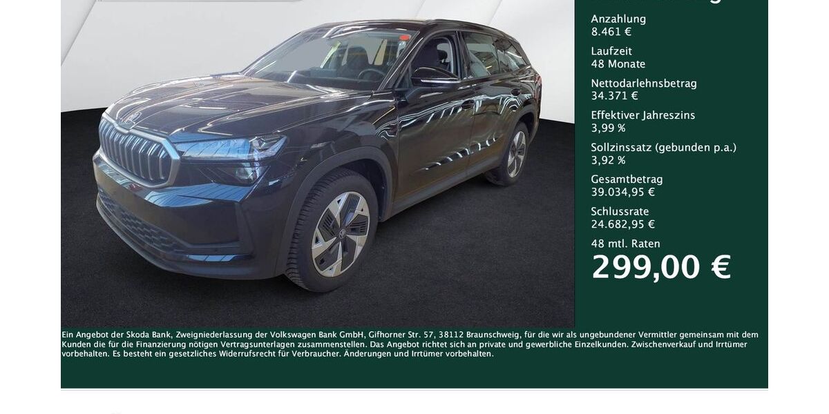 Skoda Kodiaq 12.271 km 42.832 &euro; Dortmund 44269