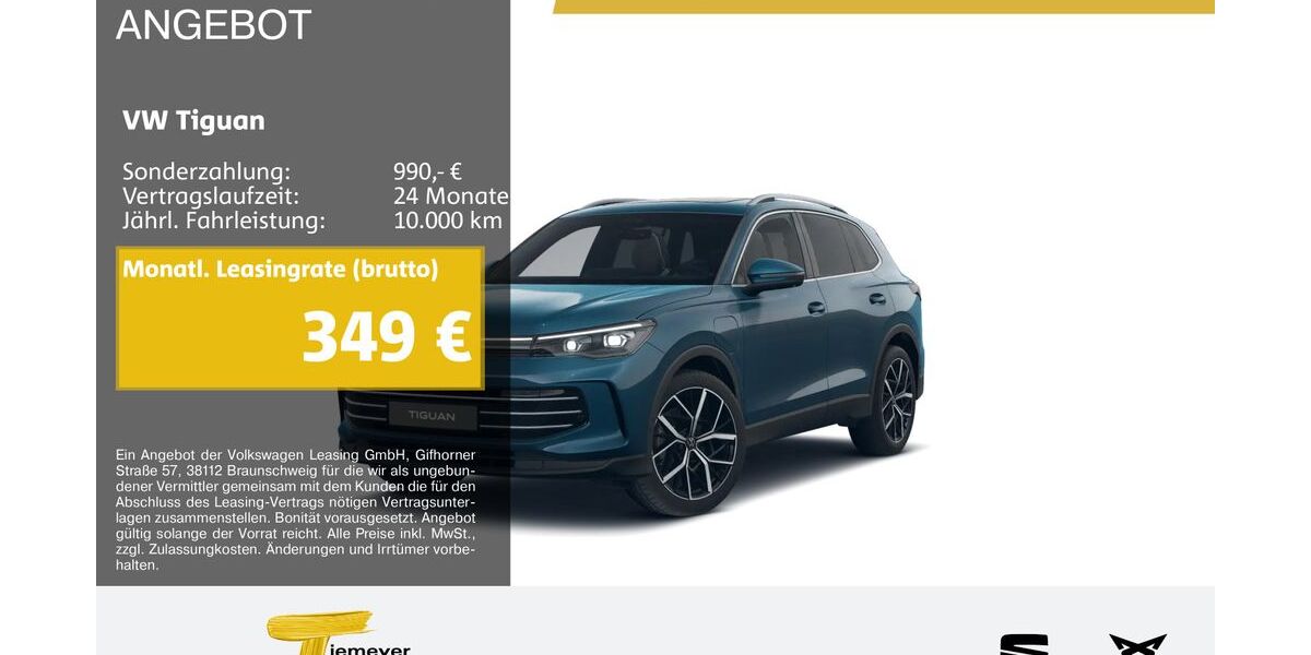 VW Tiguan 10.788 km 44.260 &euro; Gelsenkirchen OT Beckhausen 45899