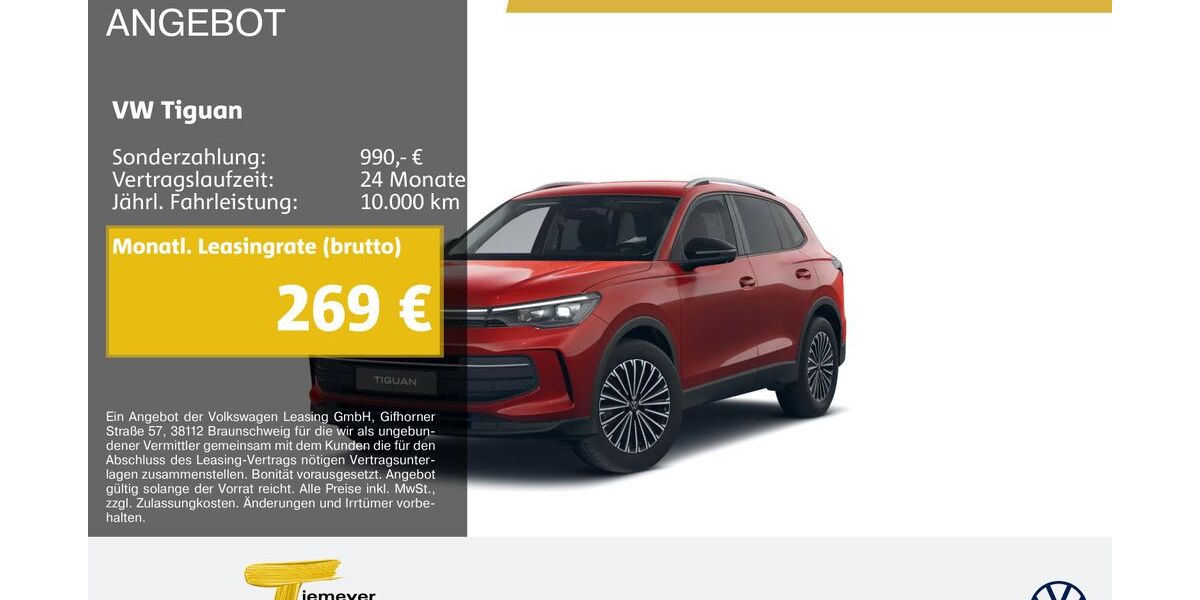 VW Tiguan 36.046 km 34.220 &euro; Oberhausen 46047