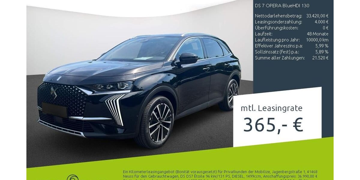 DS Automobiles DS7 (Crossback) 11.871 km 33.420 &euro; Borken 46325