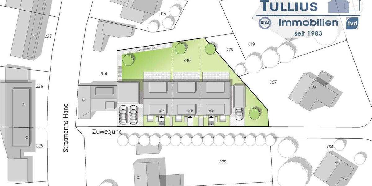 Reihenmittelhaus Essen Gerschede - 6 Zimmer, 152 m&sup2;, 615.000&euro; | Angebot:25802052