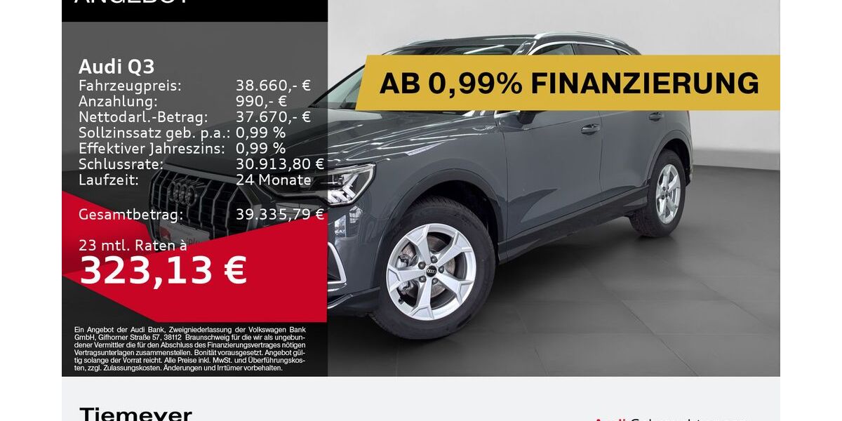 Audi Q3 3.219 km 37.970 &euro; Bochum 44809