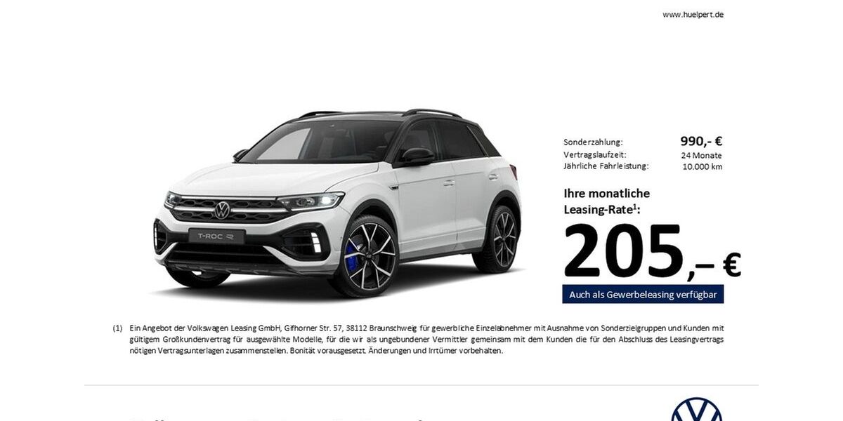 VW T-Roc 14.841 km 42.543 &euro; Dortmund 44141