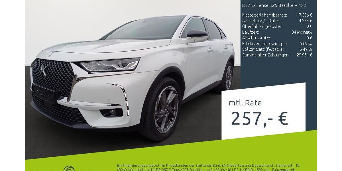 DS Automobiles DS7 (Crossback) 32.253 km 21.670 &euro; Borken 46325