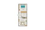 Etagenwohnung Lünen Brambauer - 1.5 Zimmer, 41 m&sup2;, 369&euro; | Angebot:25644081