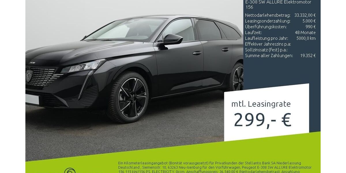 Peugeot 308 6.324 km 33.332 &euro; Dülmen 48249