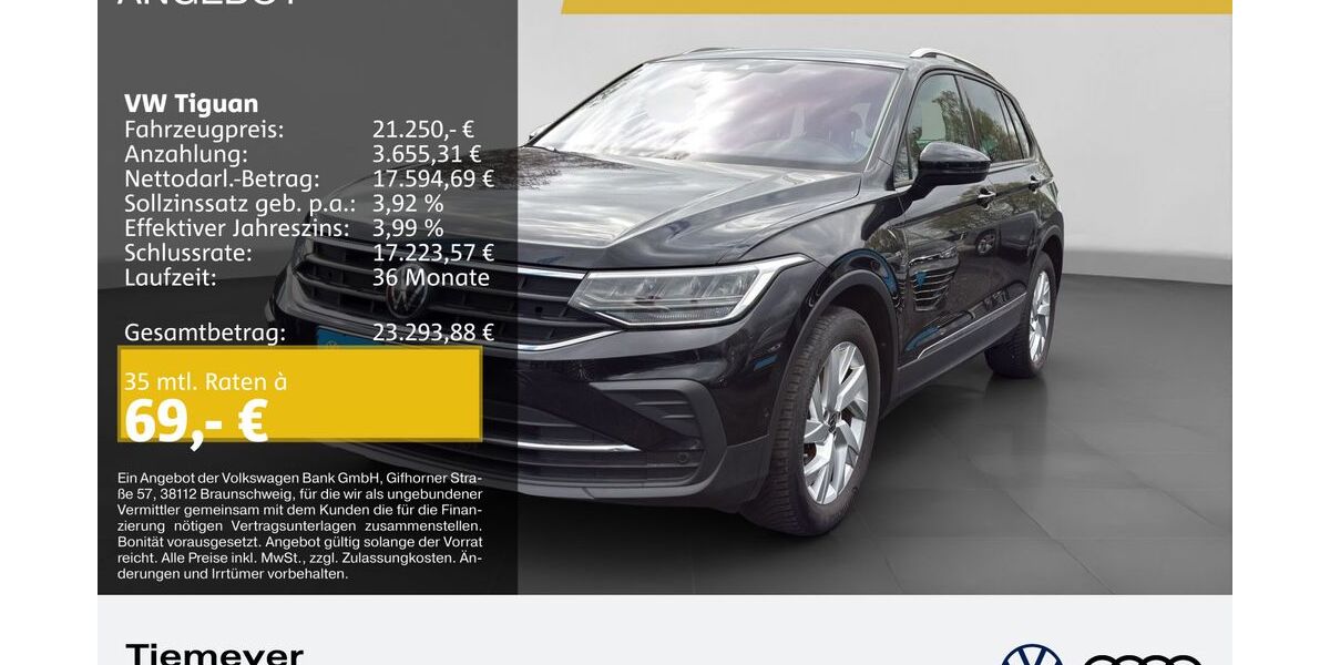 VW Tiguan 65.644 km 20.370 &euro; Gelsenkirchen 45894